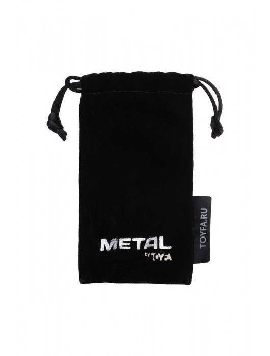 Серебристый двухсторонний карабин TOYFA Metal - ToyFa - купить с доставкой в Дзержинске