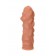 Телесная реалистичная насадка KOKOS Extreme Sleeve 11 с дополнительной стимуляцией - 12,7 см. - KOKOS - в Дзержинске купить с доставкой