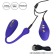 Фиолетовый шарик с электростимуляцией и вибрацией Intimate E-Stimulator Remote Kegel Exerciser - California Exotic Novelties - купить с доставкой в Дзержинске