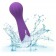 Фиолетовый вибромассажер Stella Liquid Silicone “O” Wand - 17,75 см. - California Exotic Novelties в Дзержинске Фиолетовый вибромассажер Stella Liquid Silicone “O” Wand - 17,75 см. - California Exotic Novelties