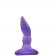 Фиолетовая анальная пробка «Шалунья» - 10 см. - Интимная жизнь