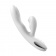 Белый вибратор-кролик Eria с вакуумной стимуляцией, функцией tapping и нагревом - 21,5 см. - BeYourLover купить в Дзержинске с доставкой в Orgasmix.ru Белый вибратор-кролик Eria с вакуумной стимуляцией, функцией tapping и нагревом - 21,5 см. - BeYourLover