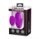 Лиловое виброяйцо с удобным пультом управления вибрацией - Baile в Дзержинске Лиловое виброяйцо с удобным пультом управления вибрацией - Baile